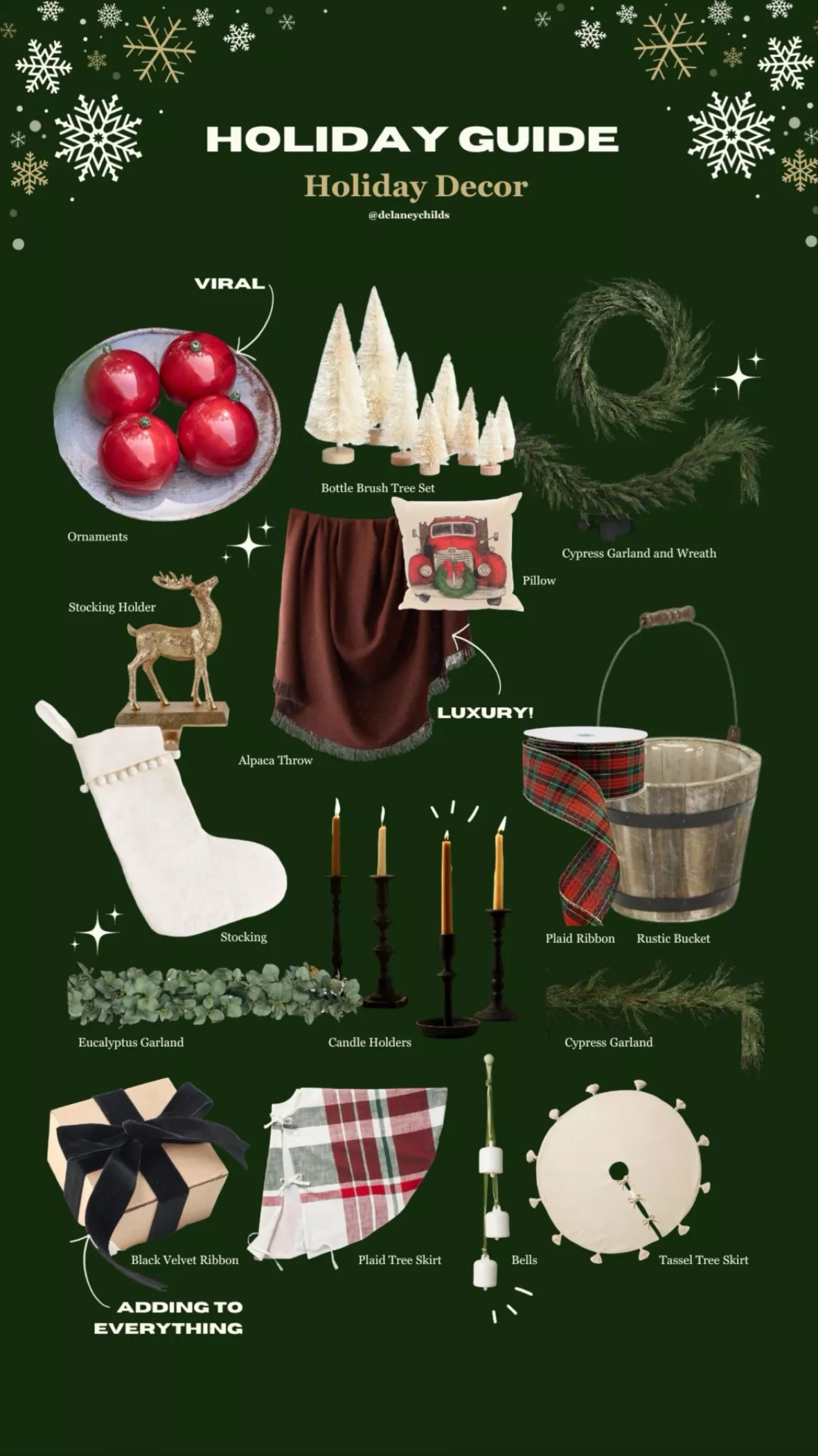 Plaid Holiday Stocking - … curated on LTK
