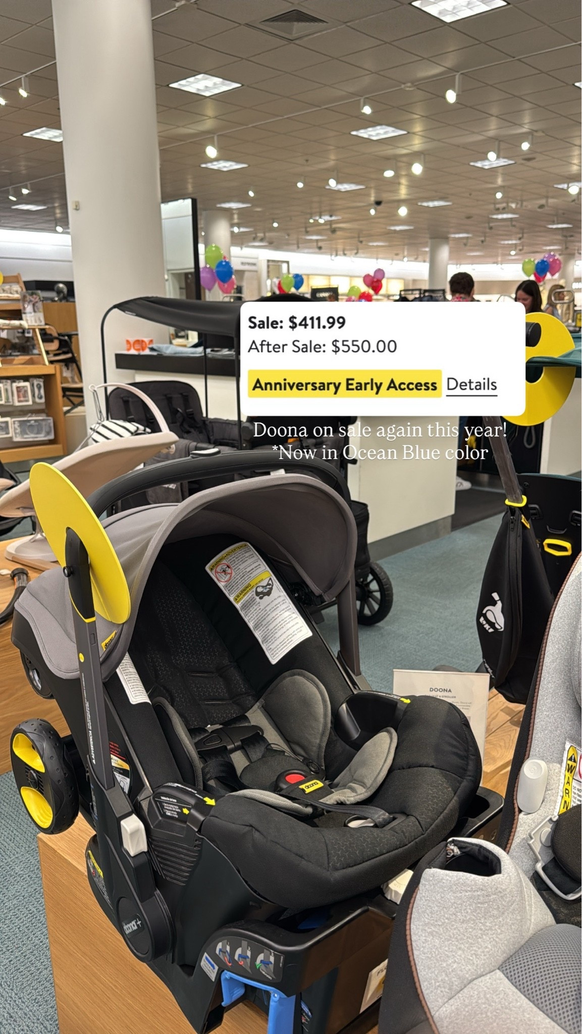 Nordstrom Anniversary Sale ✨ Doona car seat / stroller — high sell out risk! This is an old photo from last year, but it’s on sale again now in the Ocean Blue color. Such a game changer & will be using ours again with the next baby!

#LTKSaleAlert #LTKBaby #LTKTravel