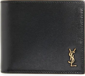 Tiny Cassandre Leather East/West Wallet | Nordstrom