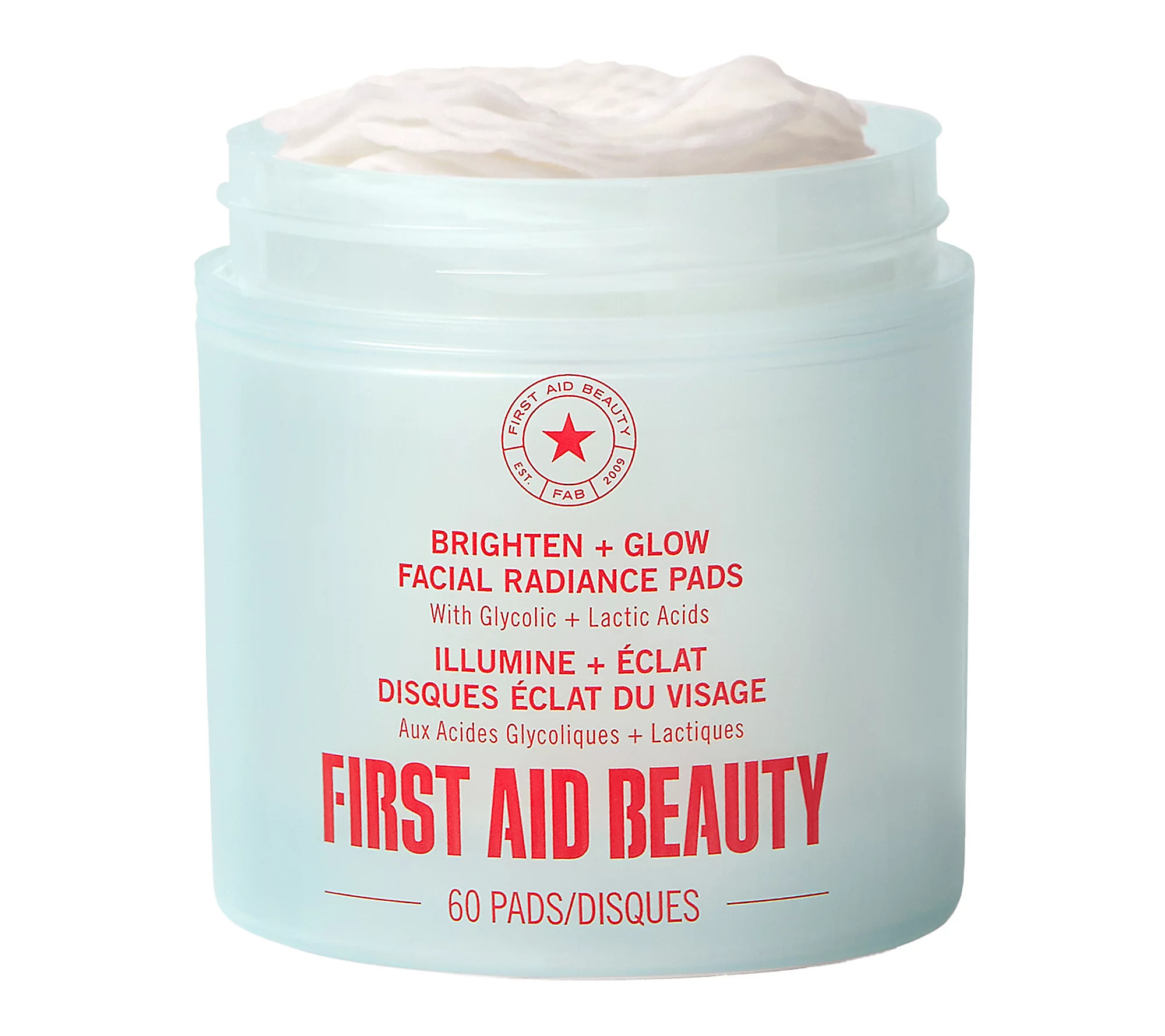 First Aid Beauty Brighten + Glow Facial Radianc e Pads 60ct | QVC
