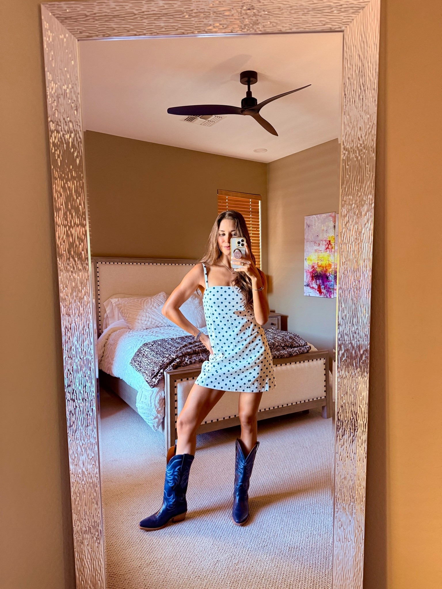 In my cowgirl era 🤠￼ had to size down a whole size in the boots! ￼

#LTKdayinmylife #LTKgrwm #LTKootd