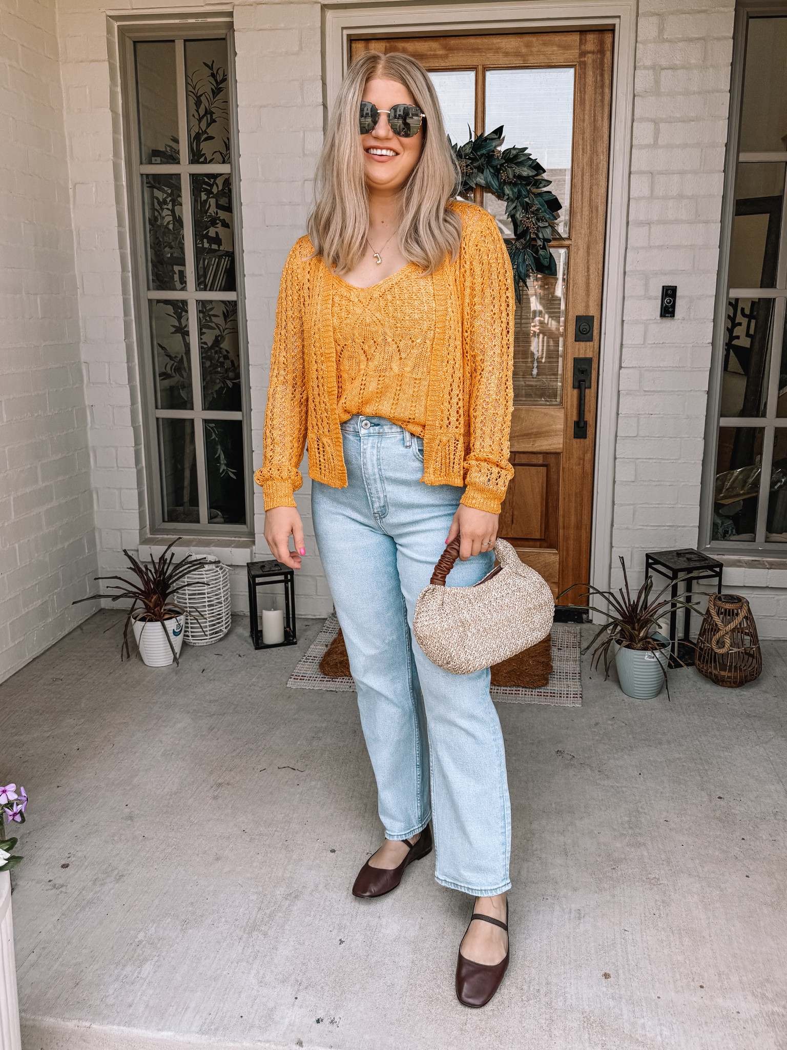 Loving this yellow sweater set for fall! 

#LTKSaleAlert #LTKWorkwear #LTKStyleTip