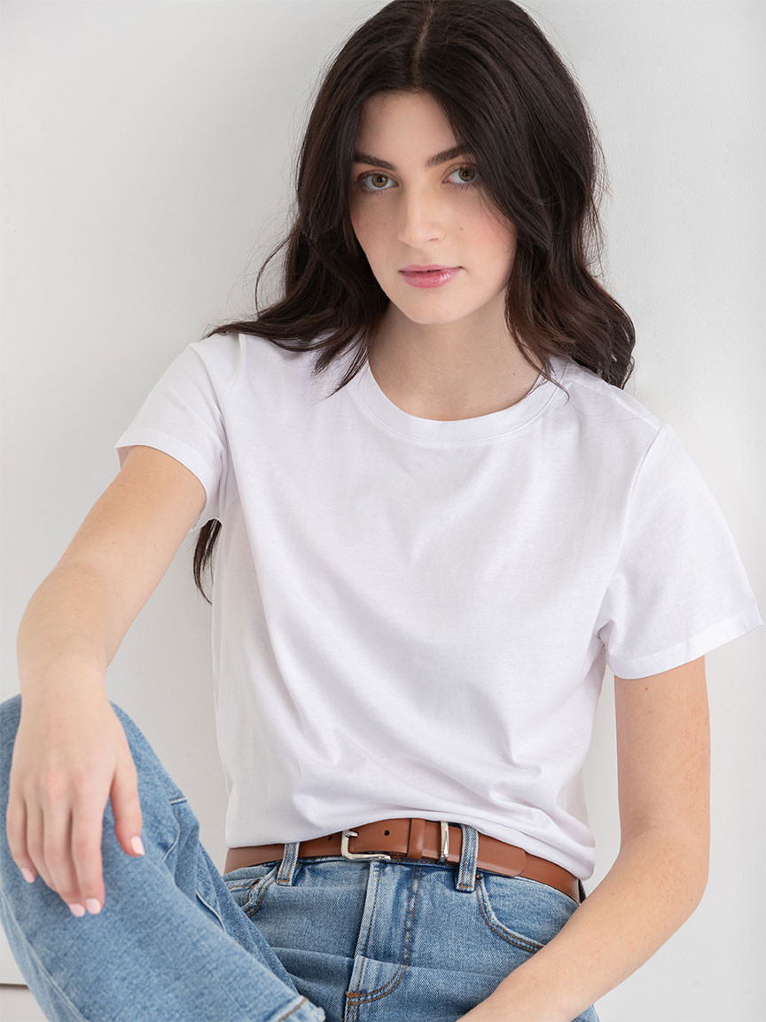 Short Sleeved Relaxed Crewneck T-Shirt | Rickis | Ricki's