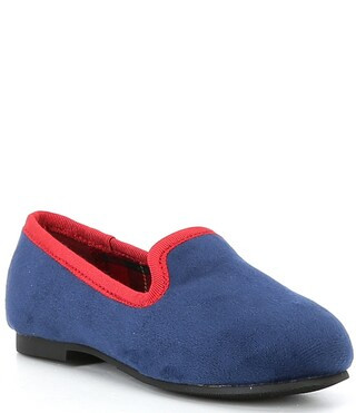 Edgehill Collection x Darby Fallon Clark Boys' Bowden Velvet Slippers (Infant) | Dillard's | Dillard's