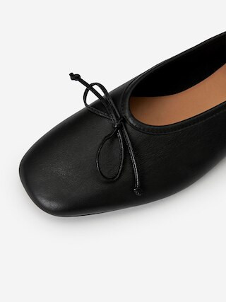 Leather Ballet Flats | Arket UK