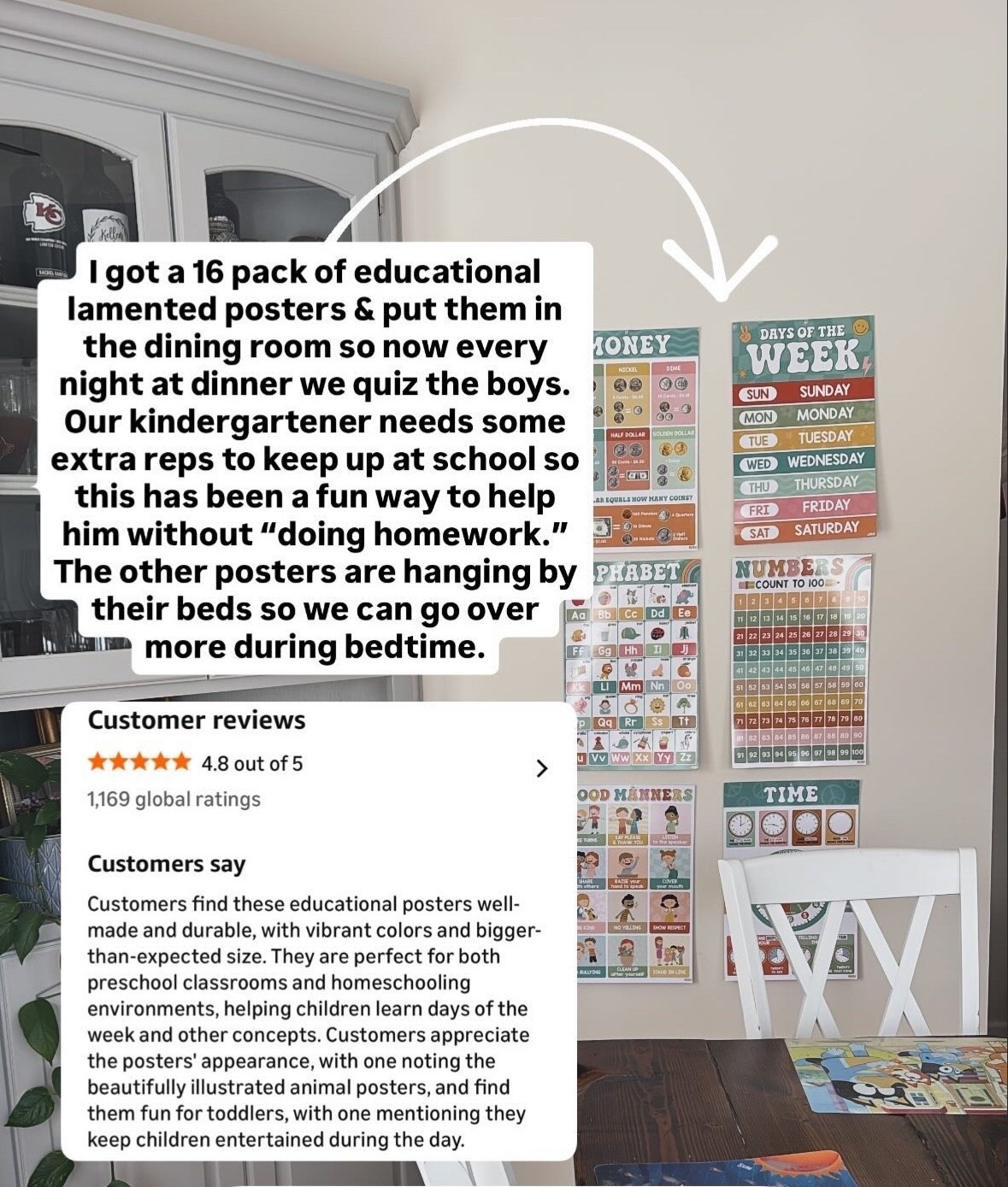 Package of educational posters for my kindergartener! 

#LTKBaby #LTKmomlife