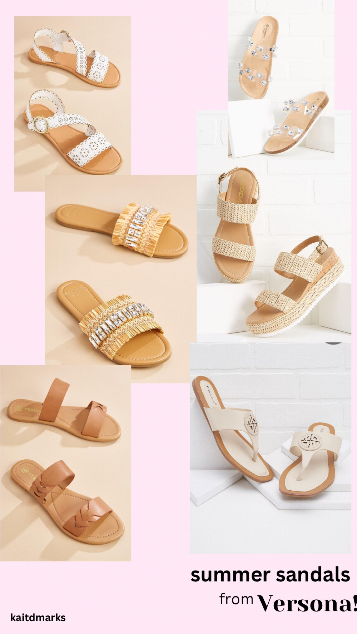 Summer sandal favorites from Versona! All under $50 🤍✨

#Sandals #SummerShoes #SummerSandals 

#LTKshoecrush #LTKSeasonal #LTKunder50