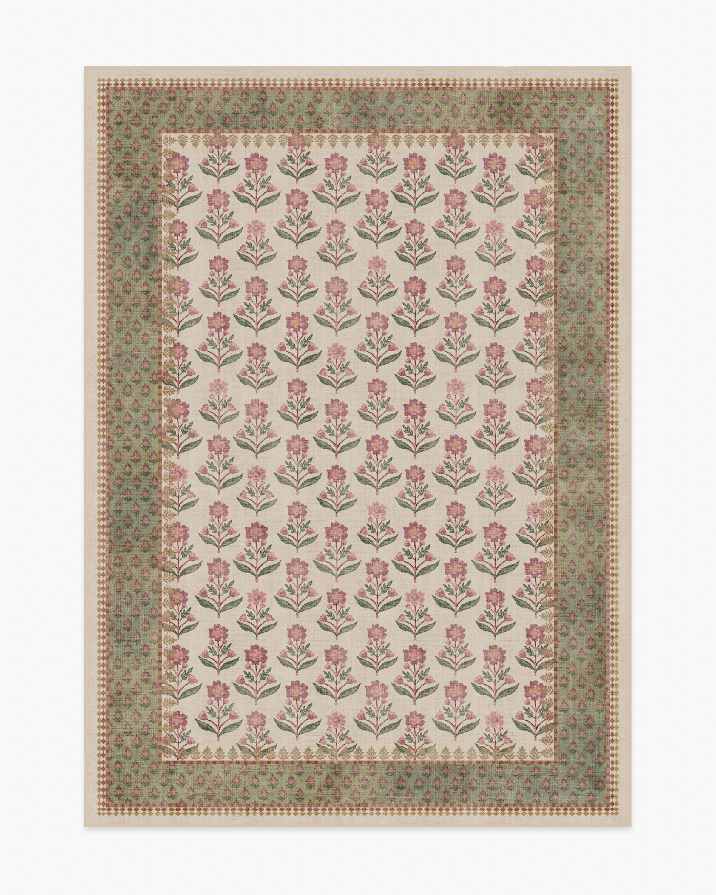 Sundara Natural & Blush Rug | Ruggable US | Ruggable