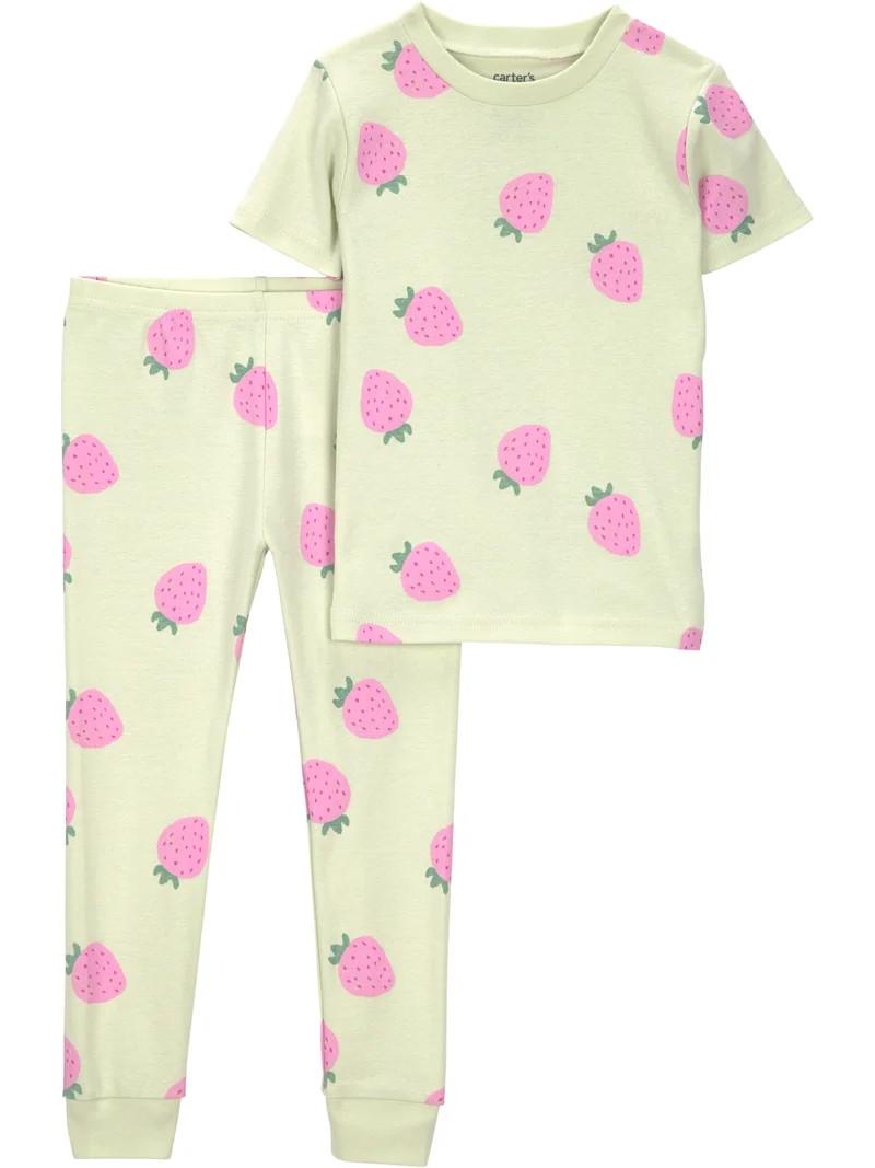 Carter's Child of Mine Toddler Pajama Set, 2-Piece, Sizes 12M-5T | Walmart (US)