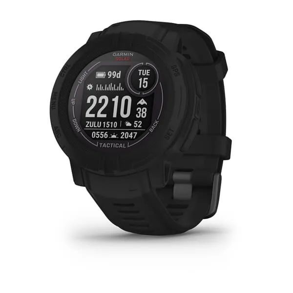 Garmin Instinct® 2 Solar - Tactical Edition | Rugged GPS Smartwatch | Garmin US