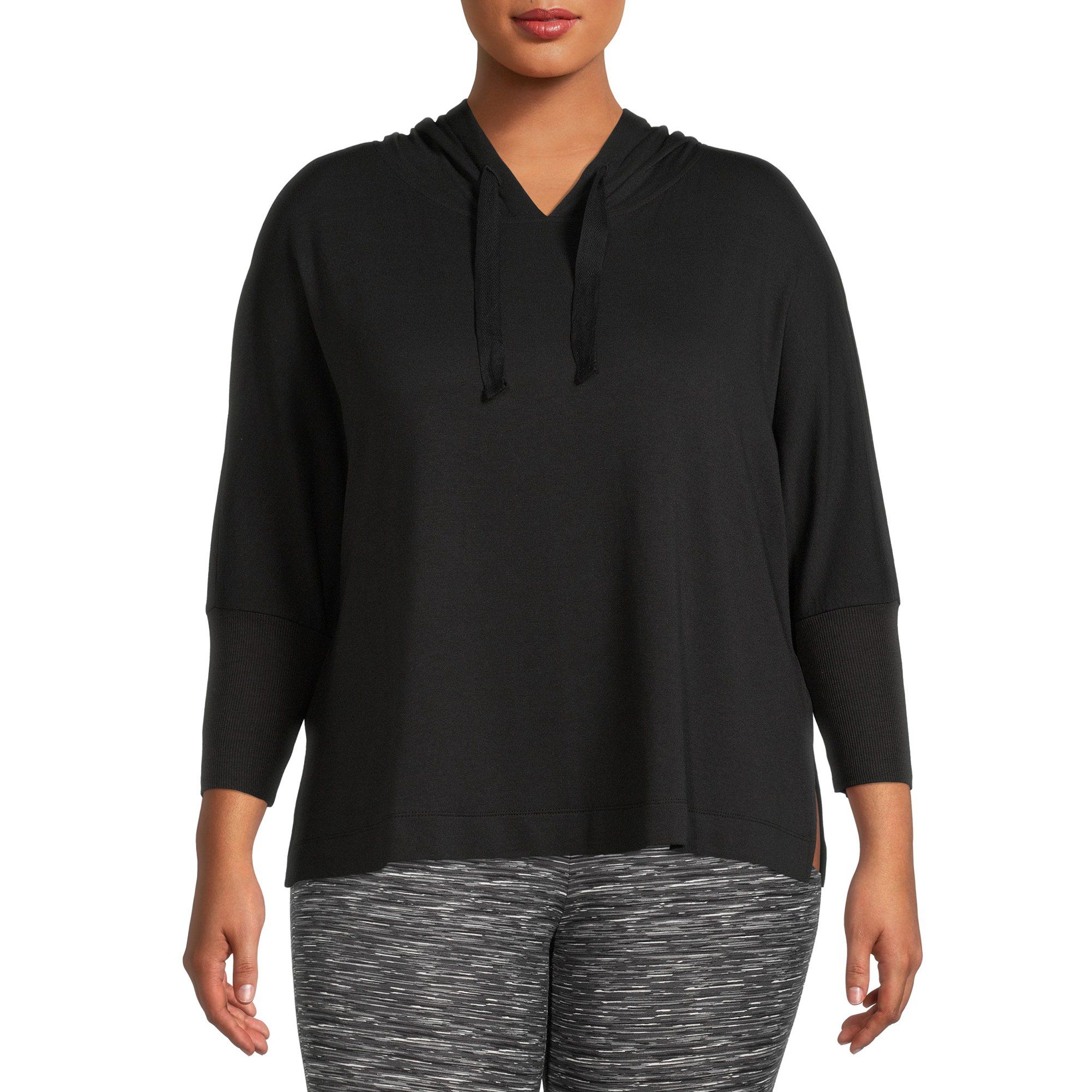 Terra & Sky Women's Plus Size Pullover Hoodie | Walmart (US)