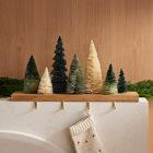 Bottlebrush Tree Multi Hook Stocking Holder | West Elm | West Elm (US)