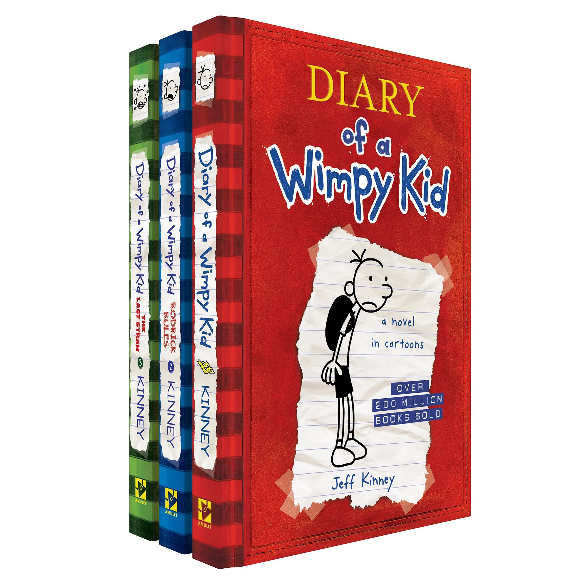 Diary of a Wimpy Kid: 3-Book Bundle (Hardcover) - Walmart.com | Walmart (US)