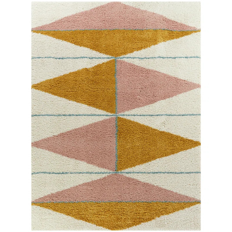 Bonifay Geometric Off White Area Rug | Wayfair North America