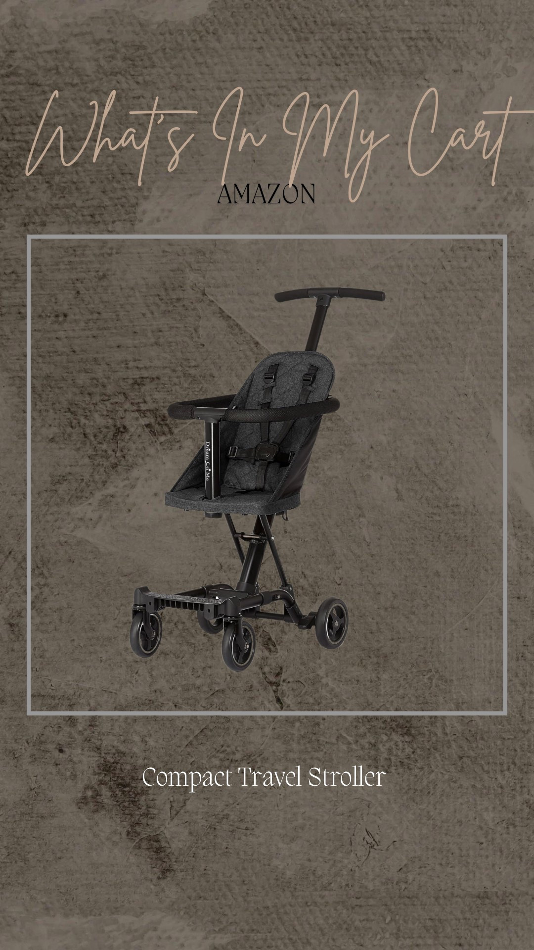 Compact travel stroller perfect for traveling or outings! 

#LTKTravel #LTKFamily #LTKKids