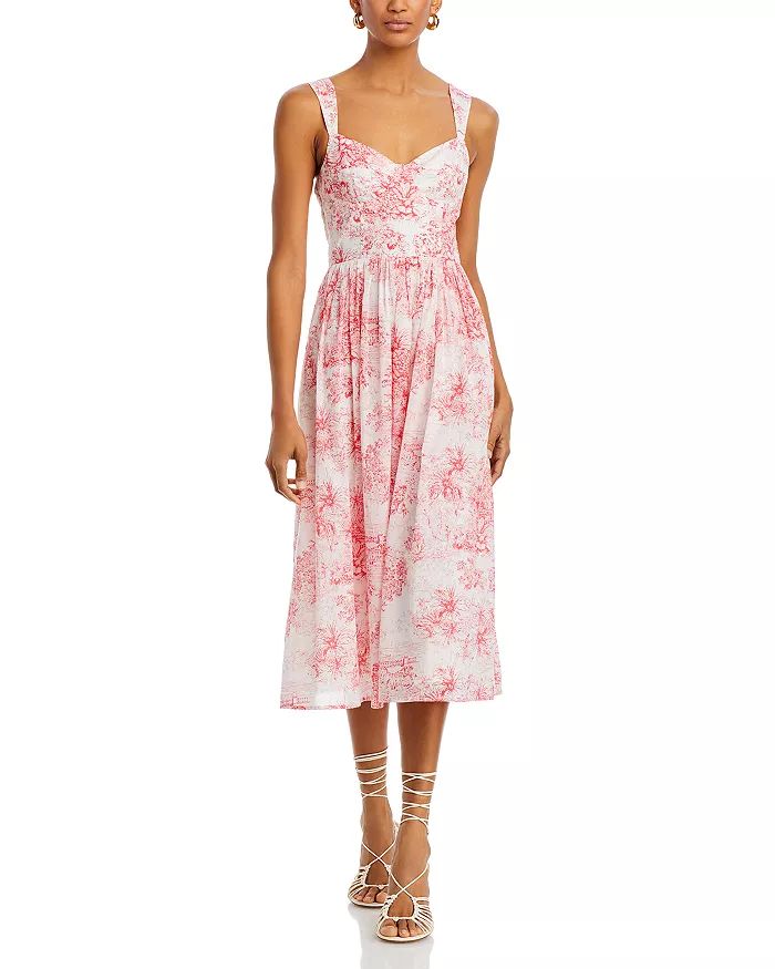 AQUA Bustier Midi Dress - 100% Exclusive Women - Bloomingdale's | Bloomingdale's (US)