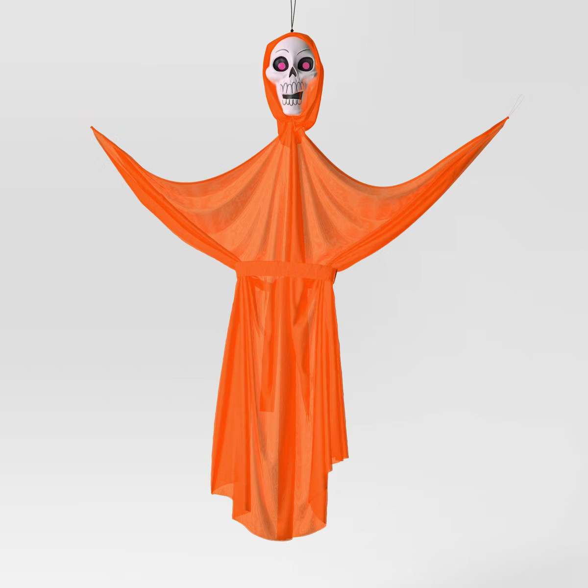 65" Black Light Responsive Ghoul Halloween Decorative Prop Orange - Hyde & EEK! Boutique™ | Target