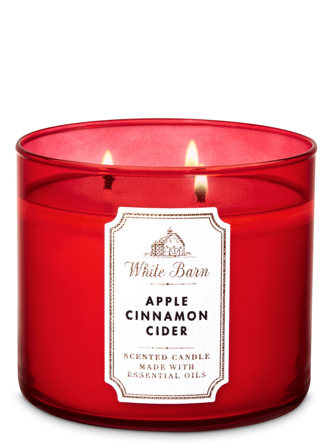 Apple Cinnamon Cider 3-Wick Candle | Bath & Body Works