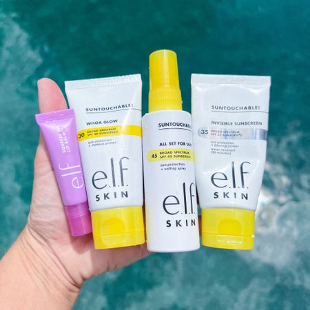 
#walmartpartner Summer beauty must haves from @walmart! We have been using e.l.f. sunscreens SO much this summer; we brought the invisible sunscreen with us to Italy and NONE of us got a sunburn the entire trip. #walmartfinds #walmartmusthaves


#LTKBeauty #LTKxWalmart #LTKxelfCosmetics