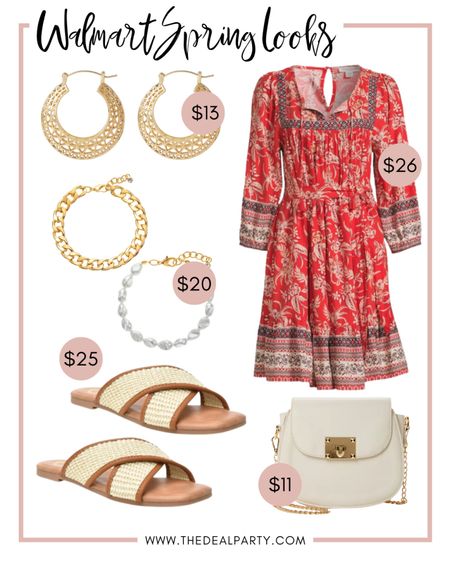 Walmart Spring Look | Spring Fashion | Spring Dress | Date Night | Dress | Beach Sandals 

#LTKunder100 #LTKunder50 #LTKstyletip