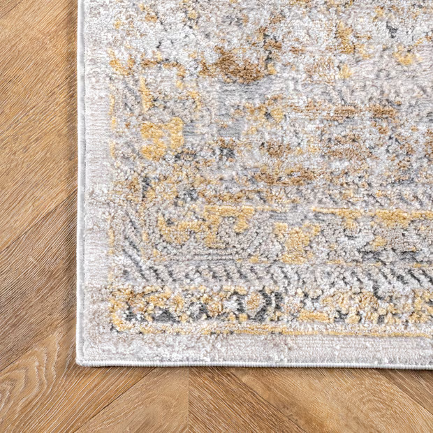 Gold Speckled Vintage Area Rug | Rugs USA