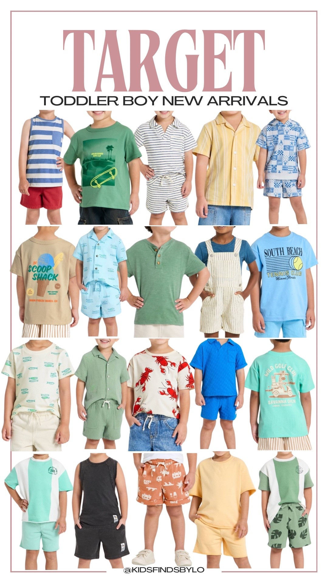 Target new arrivals for toddler boys! 🎉

#LTKKids