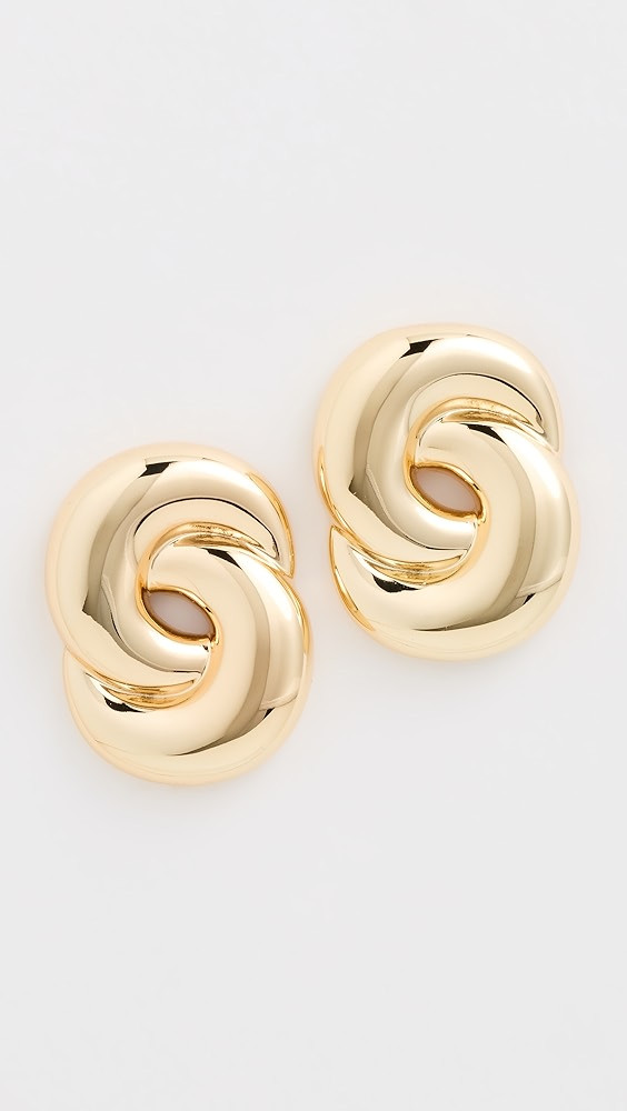 The Solstice Knot Stud Earrings | Shopbop