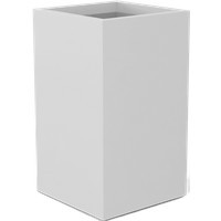 Darwin Tall Rectangular Planter - 72" x 24" x 42" - Bright White (Matte) | Jay Scotts | Plant Addicts