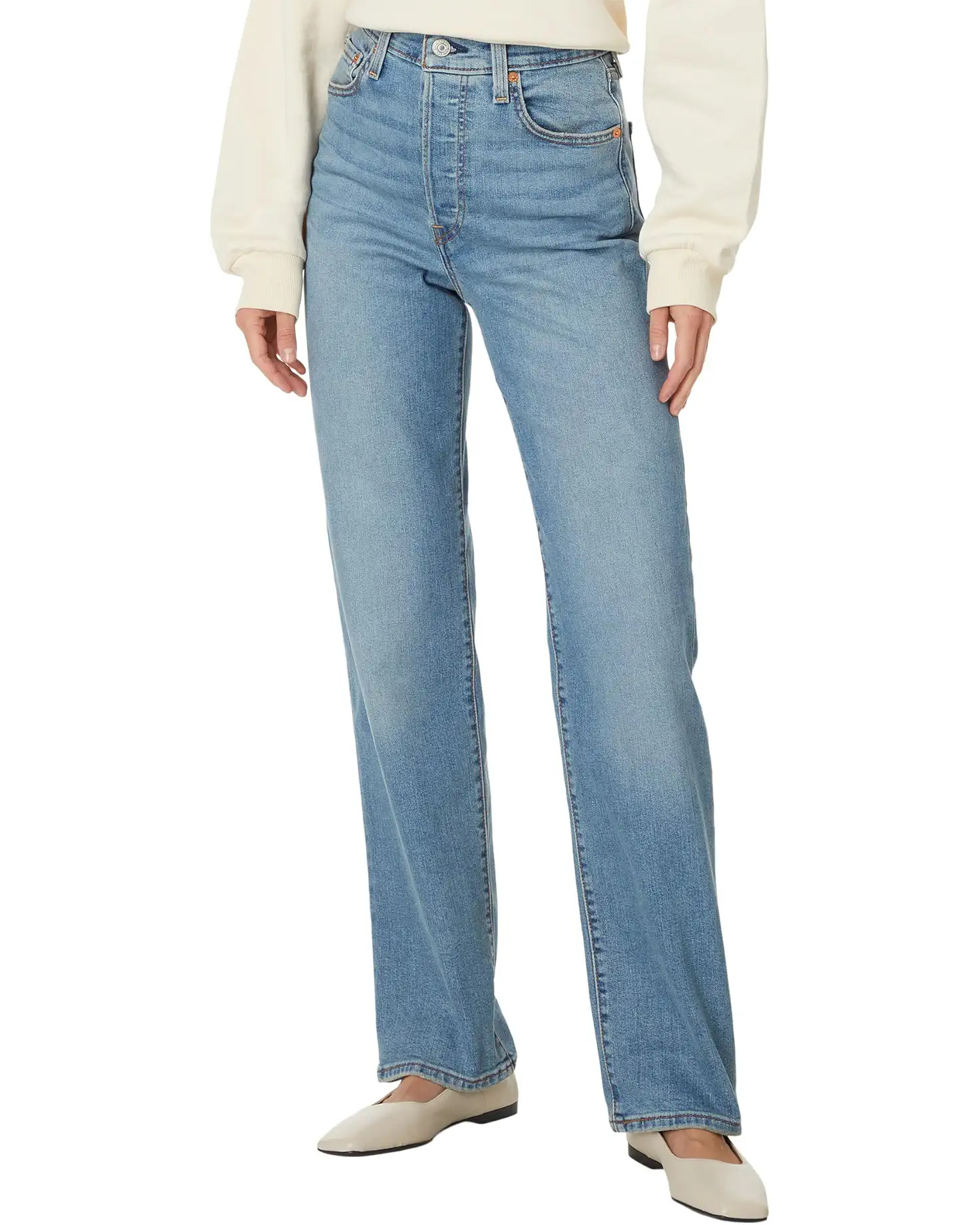 Women's Levi's® Womens Ribcage Full Length | Zappos.com
