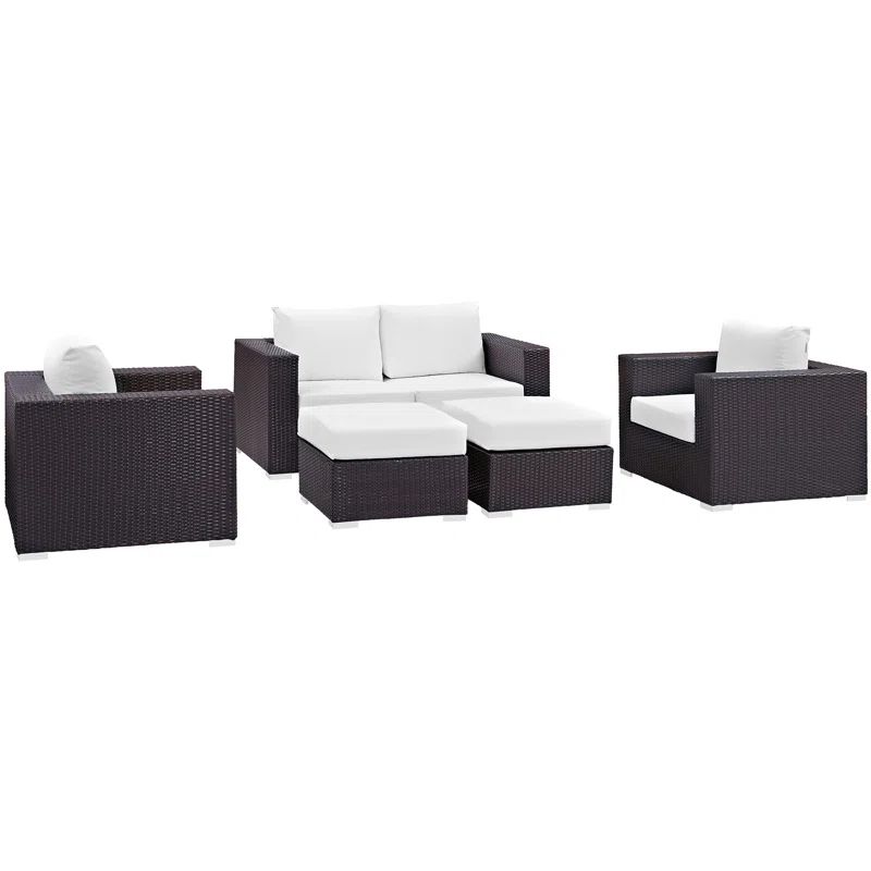 Brentwood 4 - Person Outdoor Seating Group with Cushions | Wayfair North America