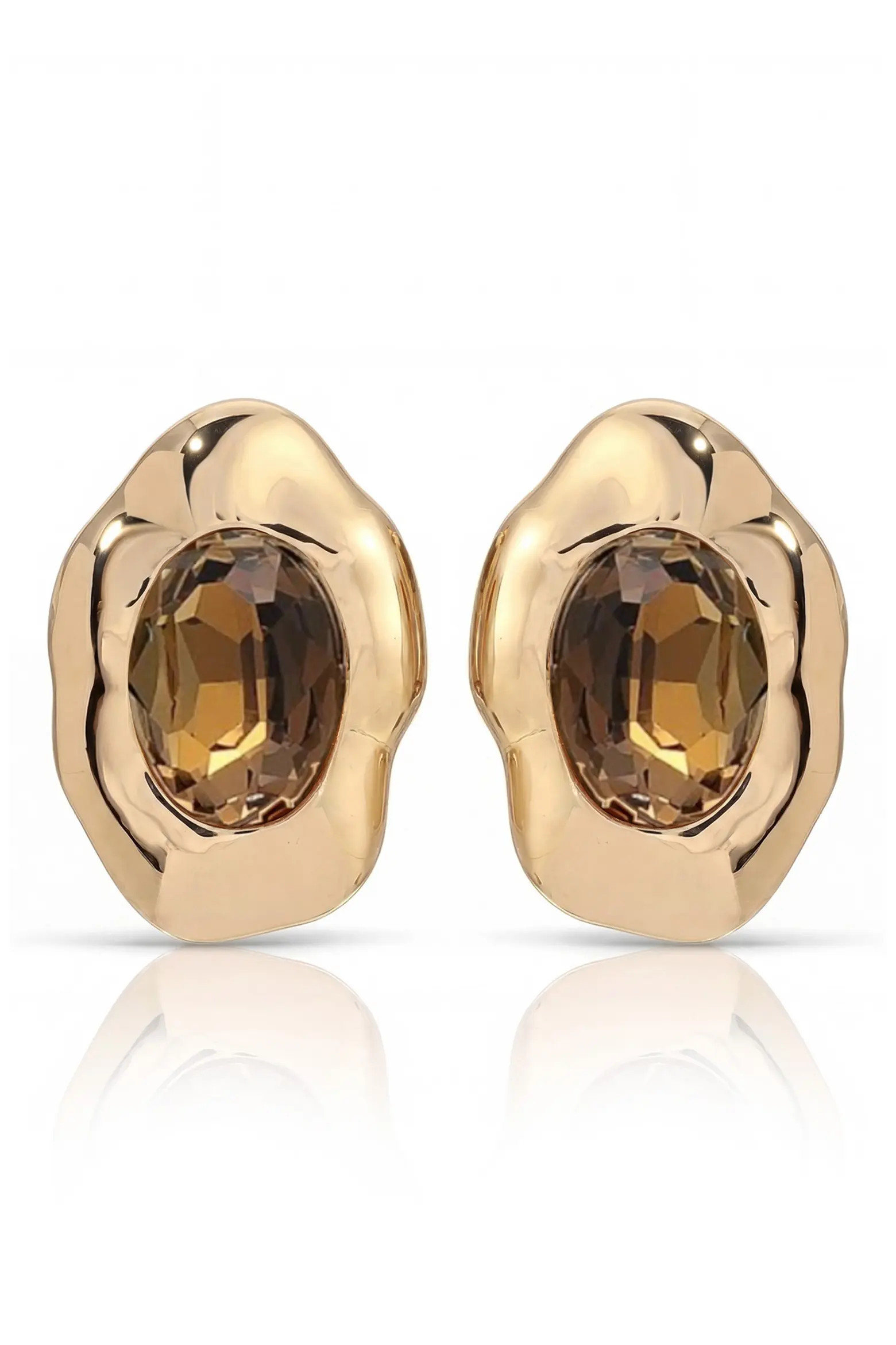 Ettika Molten Glow Crystal Stud Earrings (Women) | Nordstrom | Nordstrom