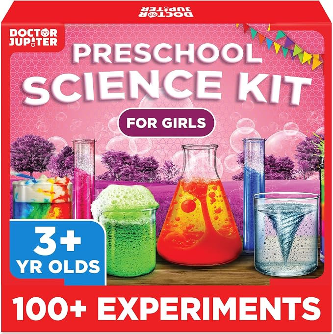 Doctor Jupiter Preschool Science Kit for Girls Ages 3-5, Birthday Gift | Amazon (US)