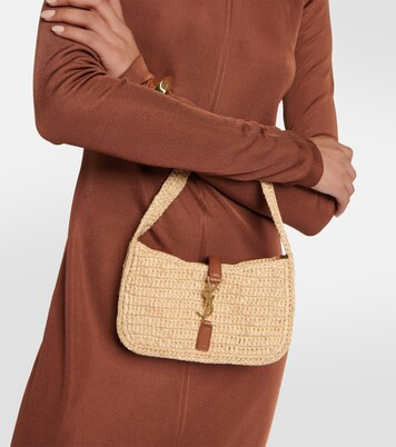 Le 5 à 7 Mini raffia shoulder bag | Mytheresa (US/CA)