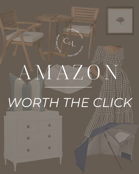 Worth this click finds from Amazon! Art, furniture and fashion finds all on sale now 🖤

Dresser, bedroom furniture, changing table , outdoor furniture, patio furniture, sun umbrella, spf umbrella, seasonal furniture, picture frame, framed art, art, wall decor, wall art, dresses, accent pillow, outdoor pillow, waffle weave blanket, bedding layers, home office, desk, spindle chair, dining room chair, kitchen chair, worth the click, Amazon sale, sale, sale find, sale alert, Living room, bedroom, guest room, dining room, entryway, seating area, family room, Modern home decor, traditional home decor, budget friendly home decor, Interior design, shoppable inspiration, curated styling, beautiful spaces, classic home decor, bedroom styling, living room styling, dining room styling, look for less, designer inspired, Amazon, Amazon home, Amazon must haves, Amazon finds, amazon favorites, Amazon home decor #amazon #amazonhome

#LTKhome #LTKsalealert #LTKmidsize