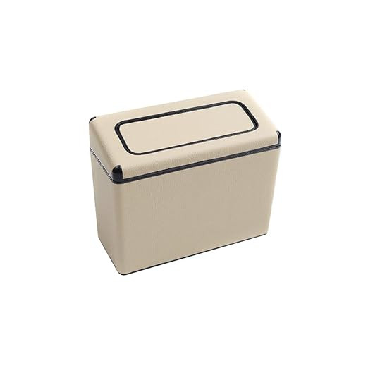 MoreChioce Car Trash Can Bin, Garbage Bin Holder with Lid Waterproof Desktops Trash Can Portable ... | Amazon (US)