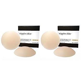 The Ultimate Nipplecovers | Nippies Skin Silicone Pasties - Light Color-Adhesive (2-PACK) Size 1=... | Amazon (US)