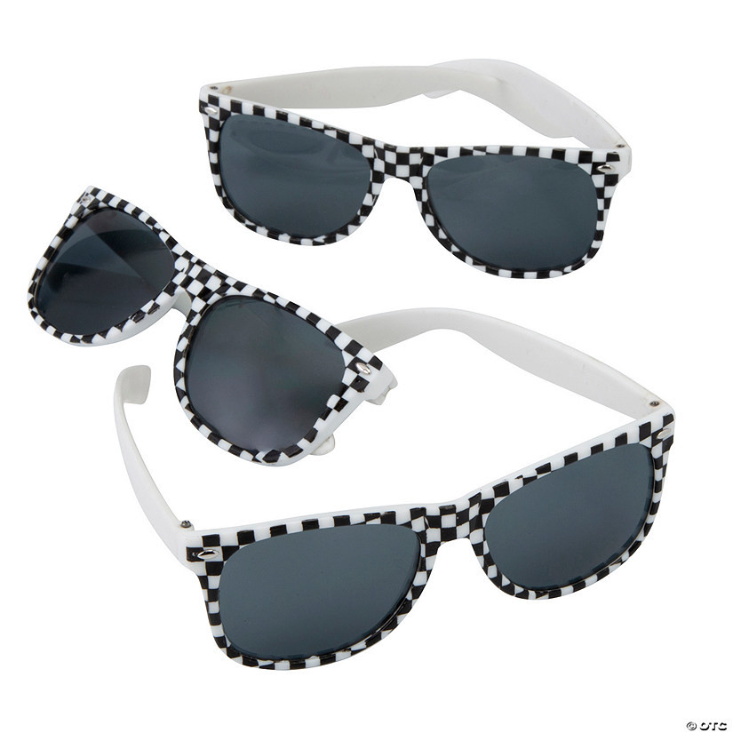 Race Car Sunglasses - 12 Pc. | Oriental Trading Company