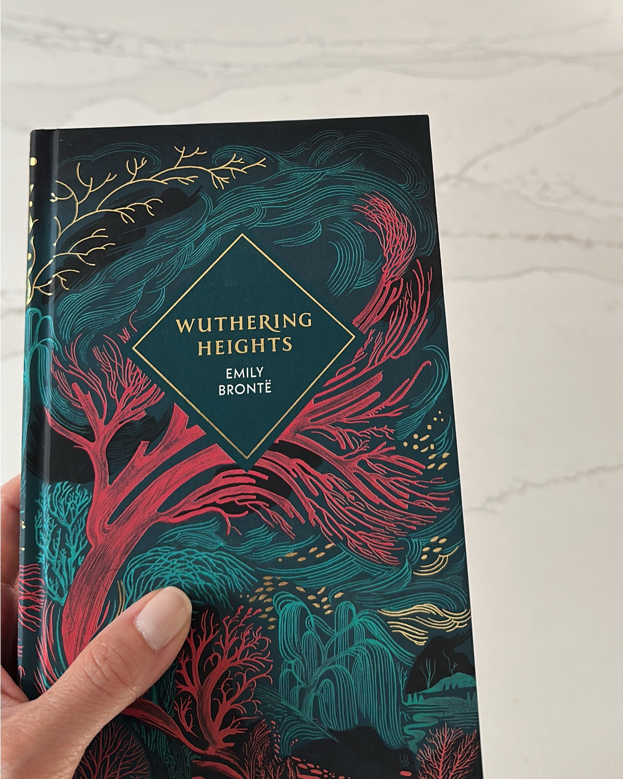 Wuthering Heights♥️Revised 1850 edition. Foiled covers, marbled endpapers, sprayed edges, and attached silk ribbon bookmark.

#LTKHome #LTKstorytime #LTKTravel