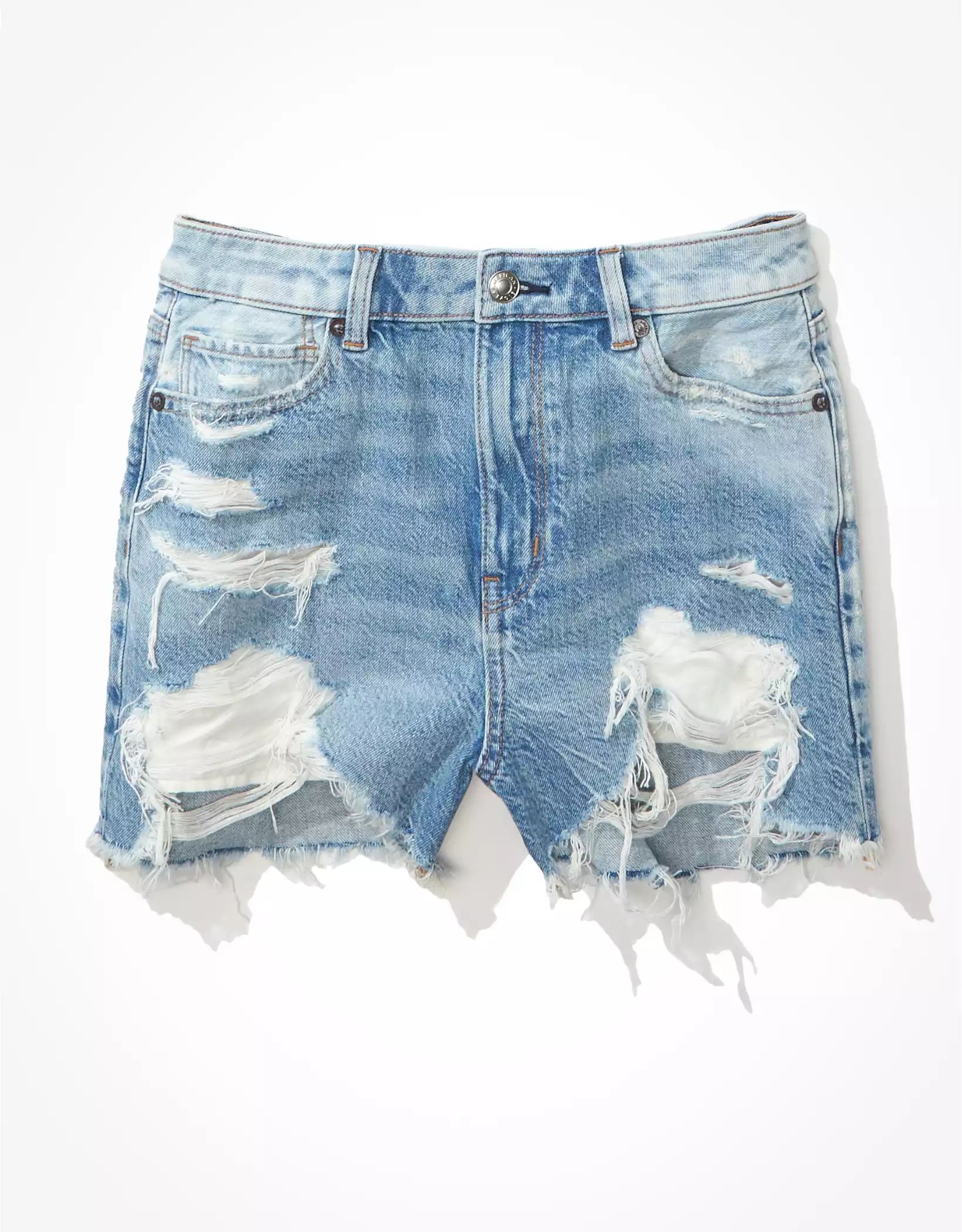 AE Denim Mom Shorts | American Eagle Outfitters (US & CA)