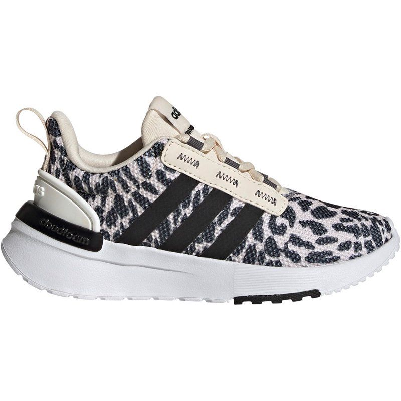 adidas Girls' Racer TR21 Leopard Shoes Black/Beige, 6 - Youth Running at Academy Sports | Academy Sports + Outdoors