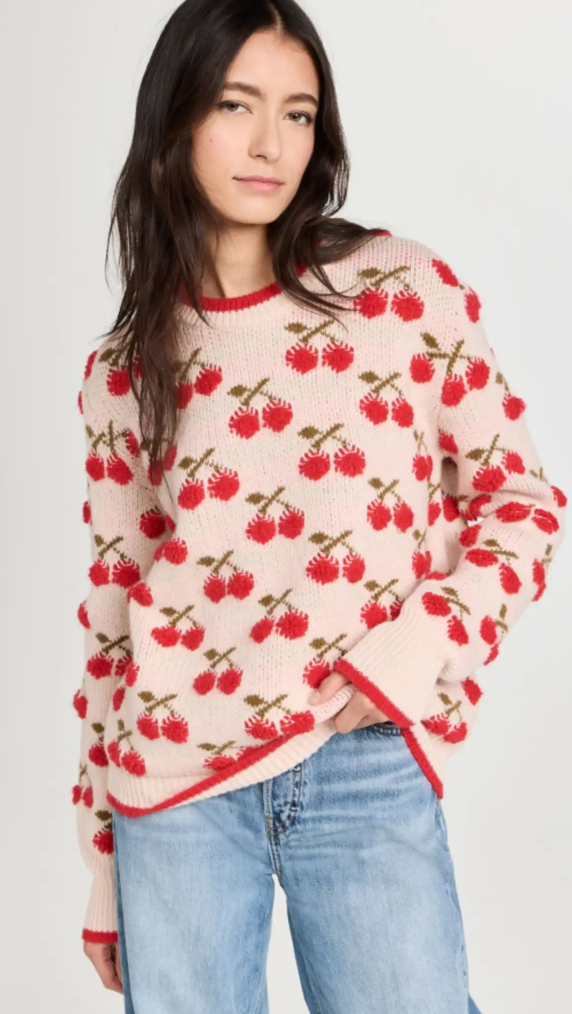 La Double J Cherry Sweater | Shopbop | Shopbop