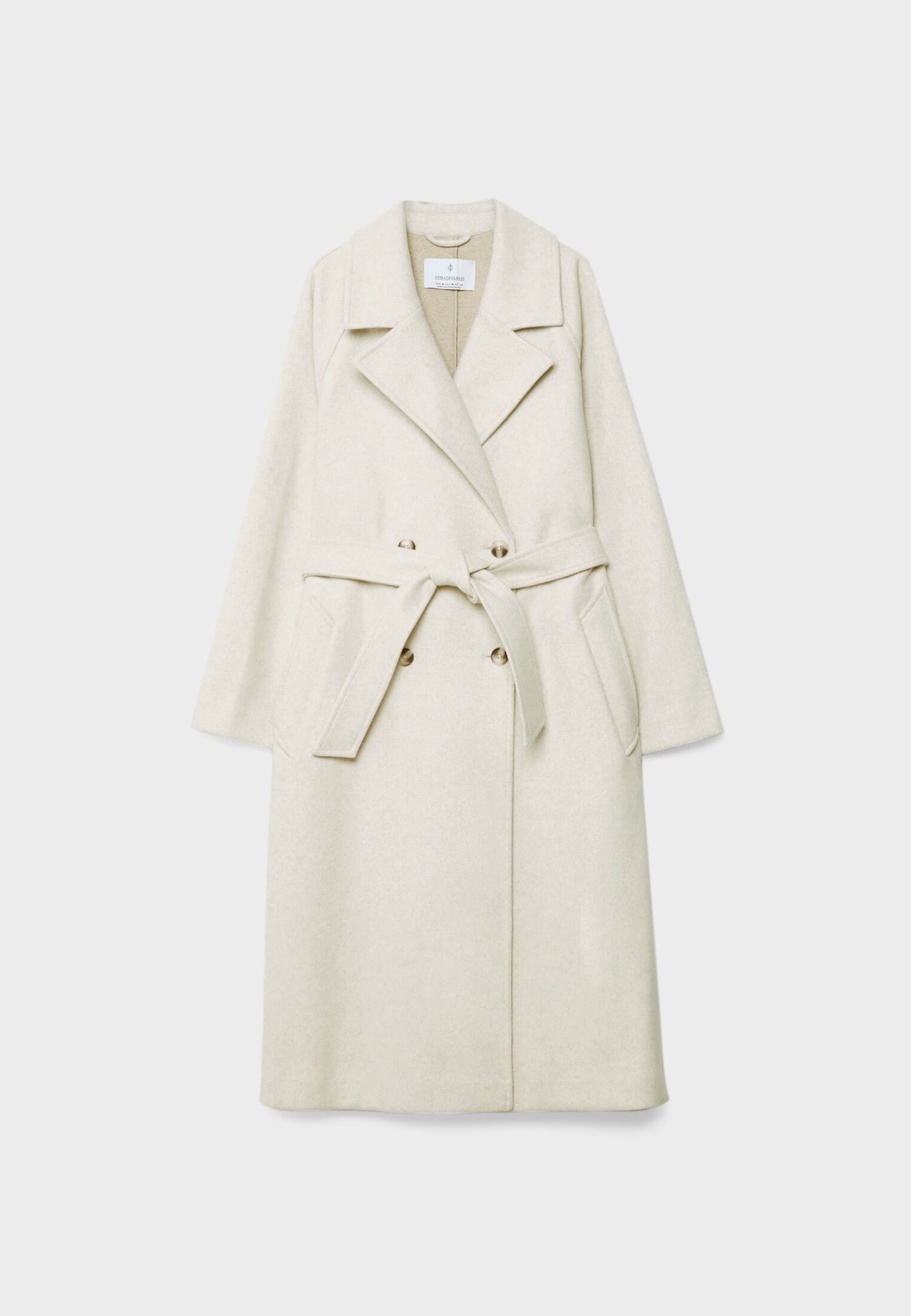 Soft-touch trench coat | Stradivarius (UK)