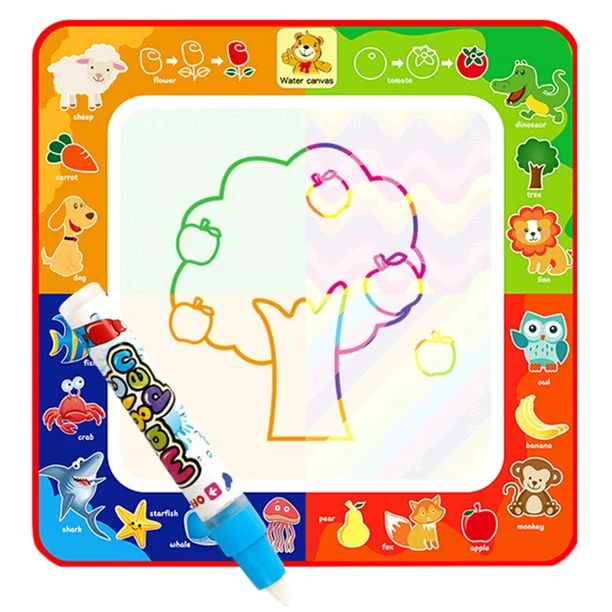 GATXVG Toys for Girls Kids Boys Children Education Magic Water Painting Board Magic Graffiti Colo... | Walmart (US)