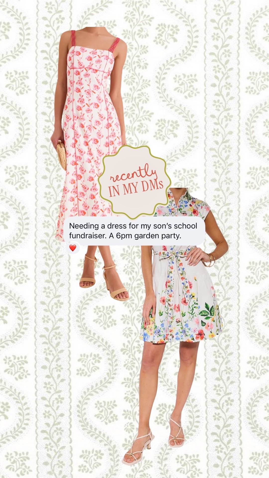 Garden party dresses 🌷🥰