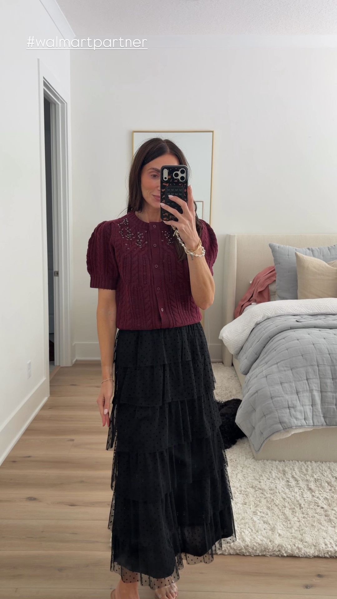 Stunning holiday outfit, holiday gatherings, family pictures. I’m wearing xs  @walmartstyle #walmartpartner #walmartstyle