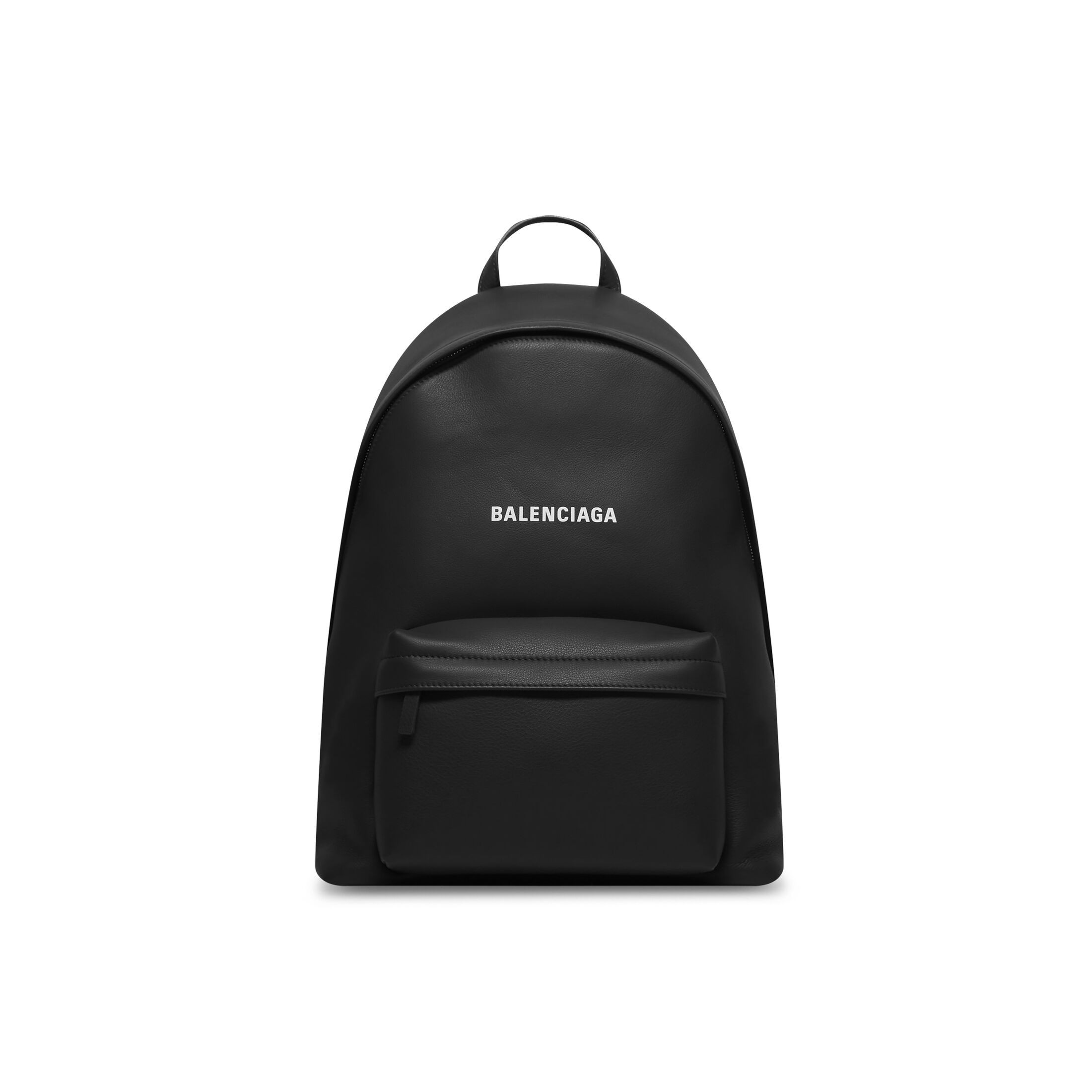 Balenciaga Everyday Backpack Black - Men's -Material: Calfskin | Balenciaga