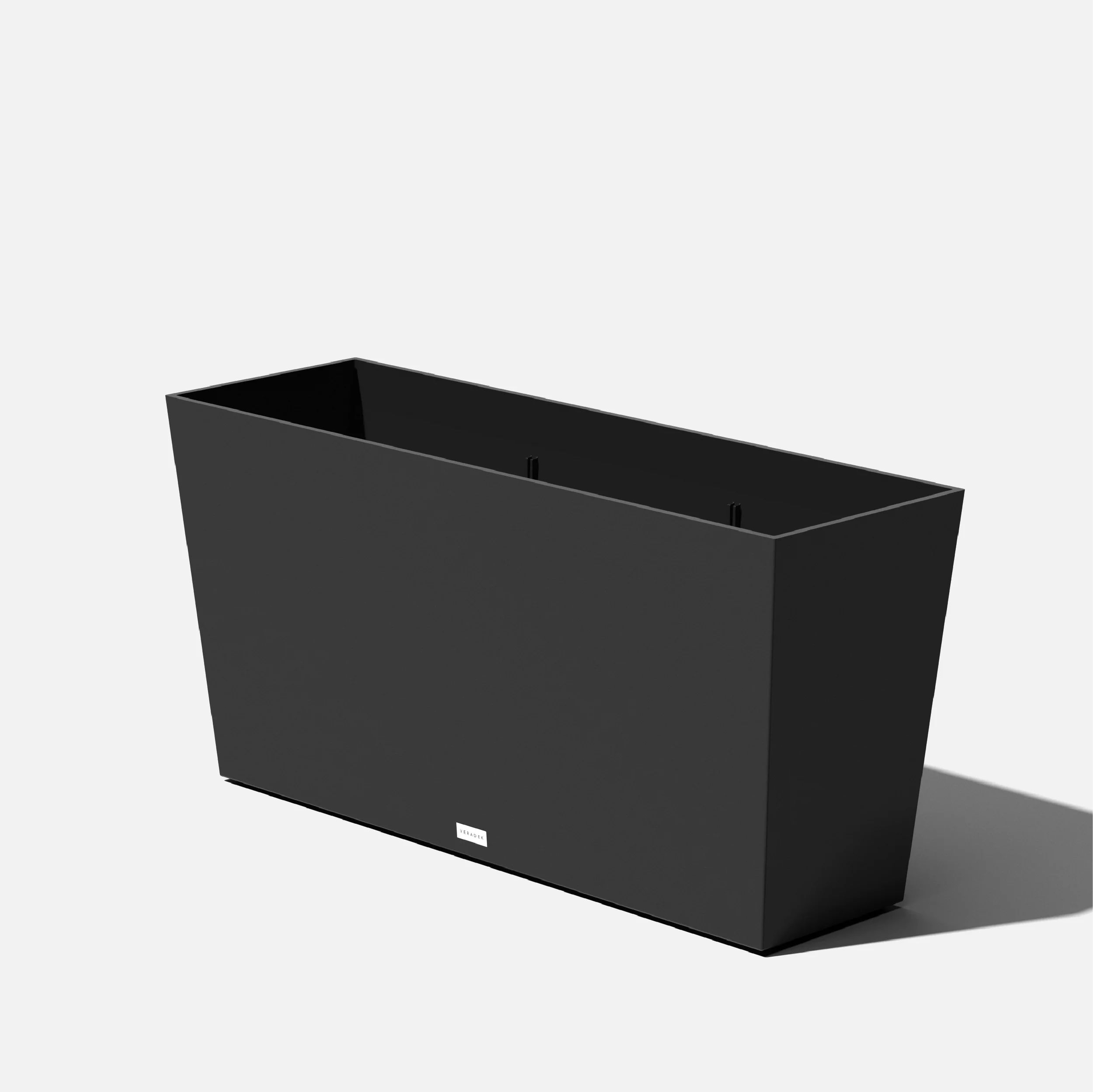 Veradek 39" x 12.5" x 20" Black Plastic Planter Box | Walmart (US)