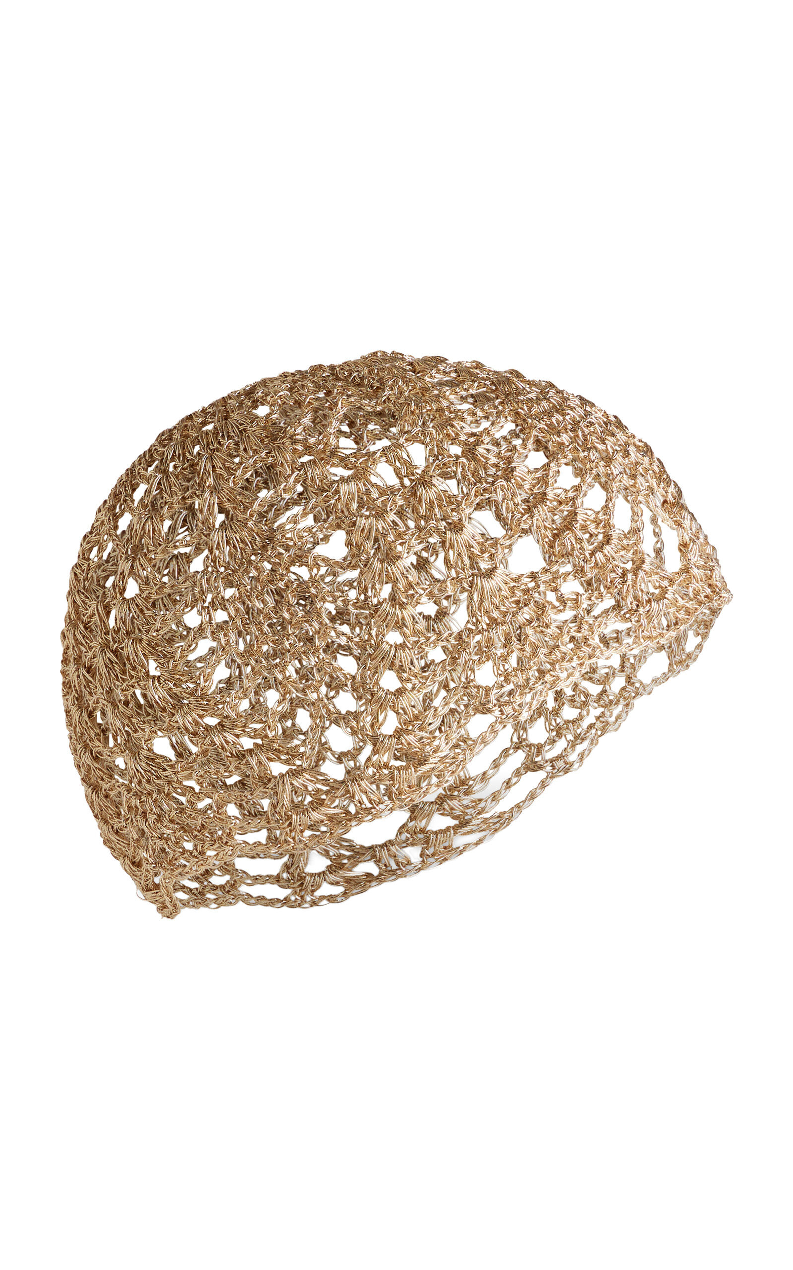 Rabanne - Crocheted Cap - Neutral - OS - Moda Operandi | Moda Operandi (Global)