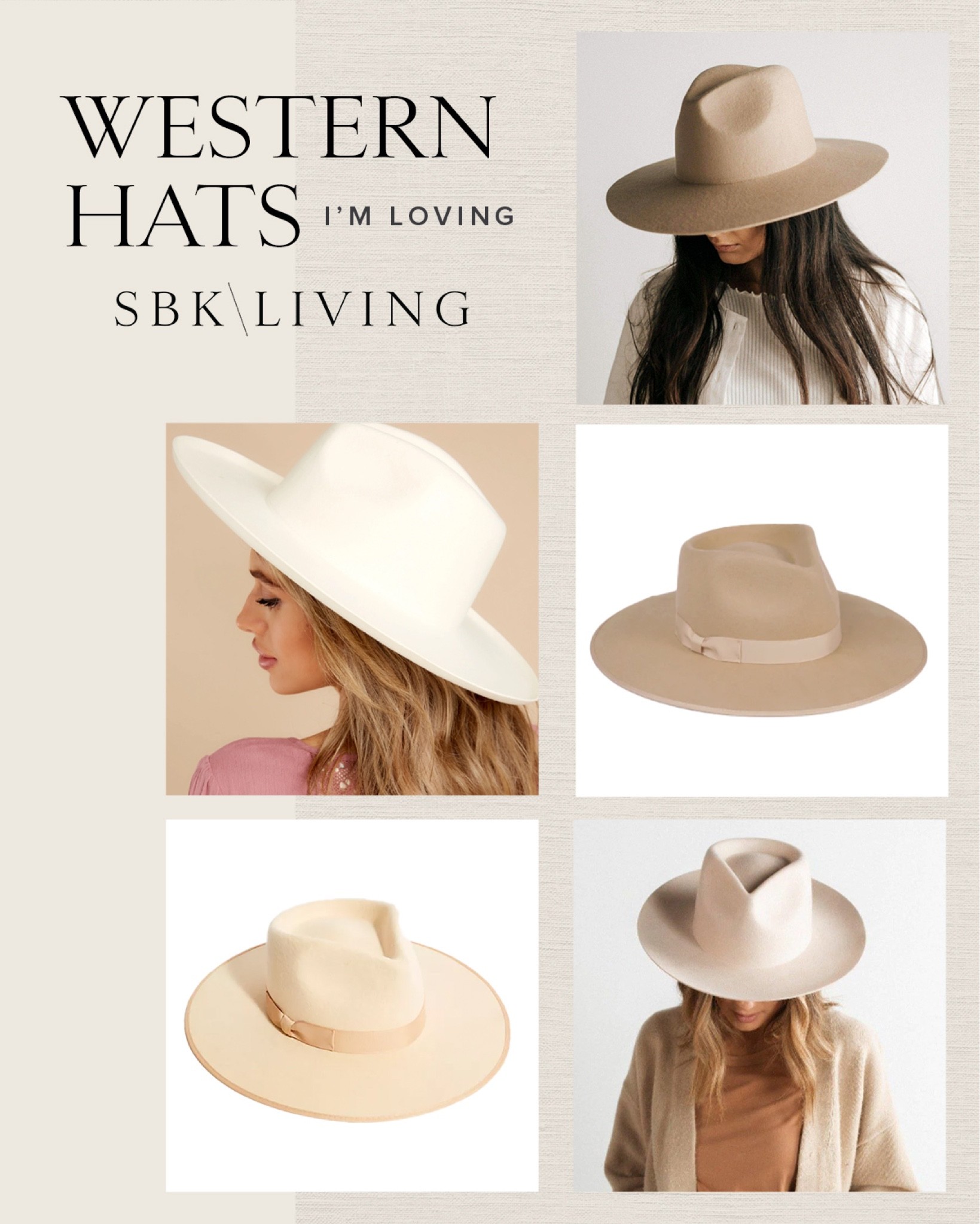 F A S H I O N \ western hats for fall and winter 

#LTKSeasonal