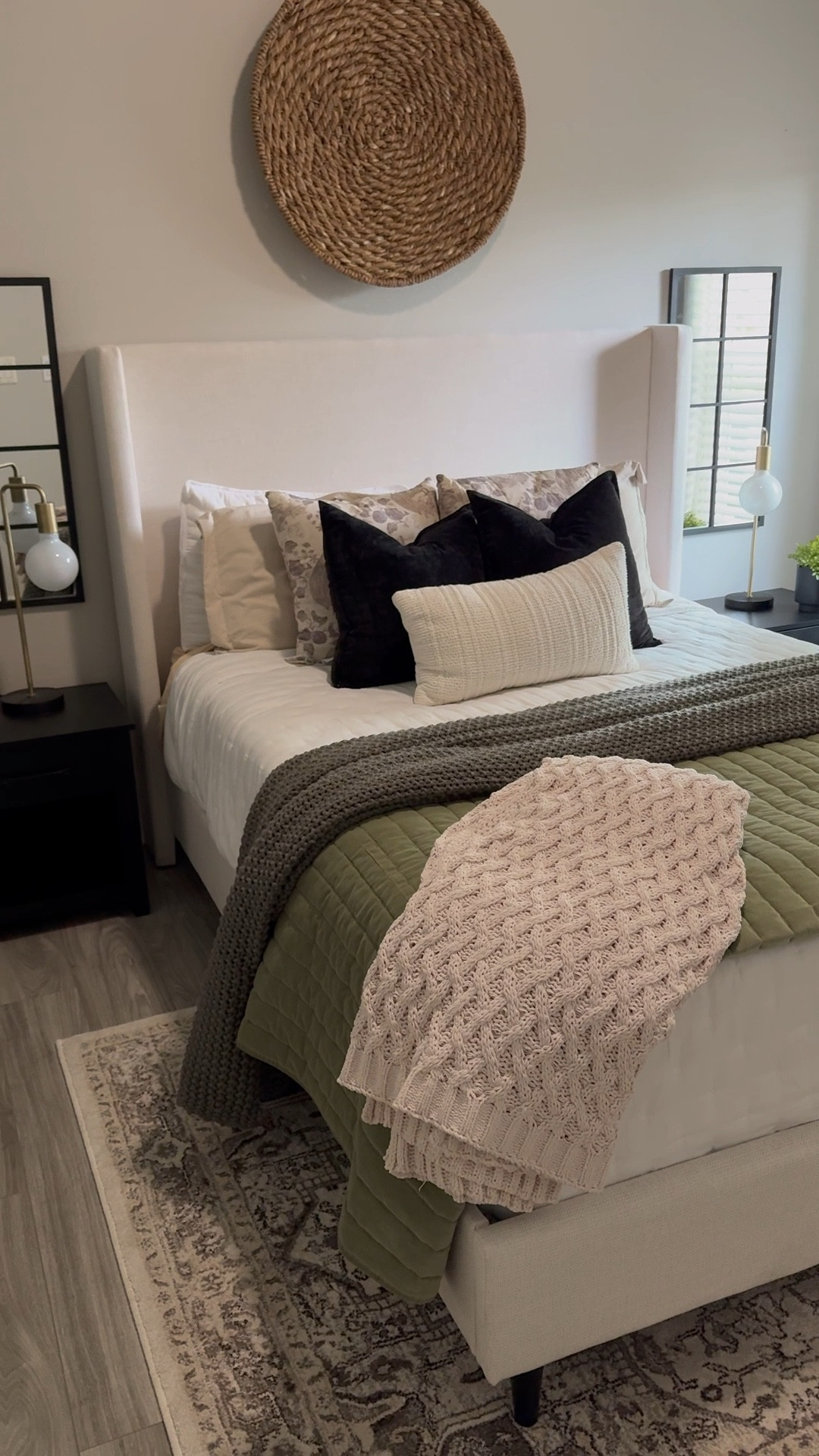 Bedroom decor, home refresh, upholstered bed that’s a pottery barn dupe 

#LTKHome #LTKWatchNow #LTKStyleTip